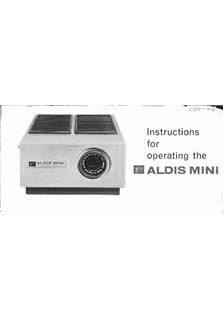 Aldis Ltd Mini manual. Camera Instructions.